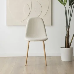 Allende Chaise rembourrée blanche^Banak Outlet