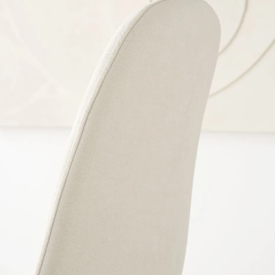 Allende Chaise rembourrée blanche^Banak Outlet
