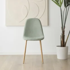 Allende Chaise rembourrée bleu aigue-marine^Banak Clearance
