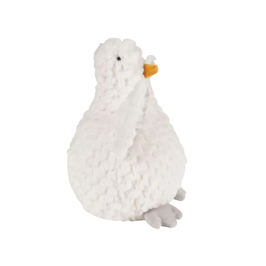 Alula Décorative blanche d16xh22 cm en polyester^Banak Clearance