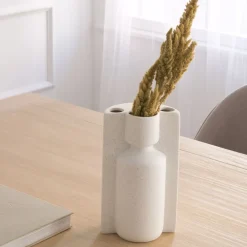 Anak Pot en céramique blanc^Banak Outlet