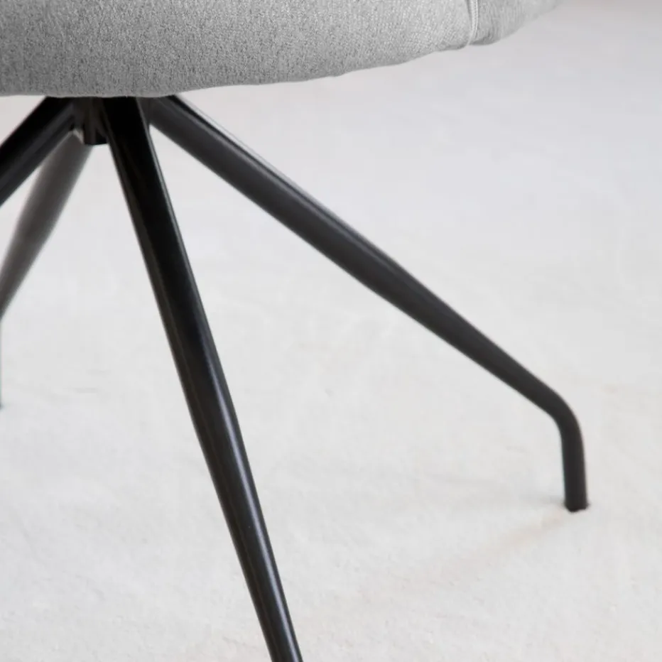 Austen Chaise de bureau de couleur gris^Banak New