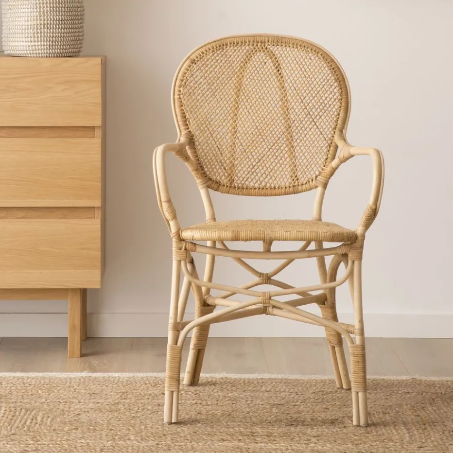 Azur Fauteuil en rotin naturel^Banak Sale