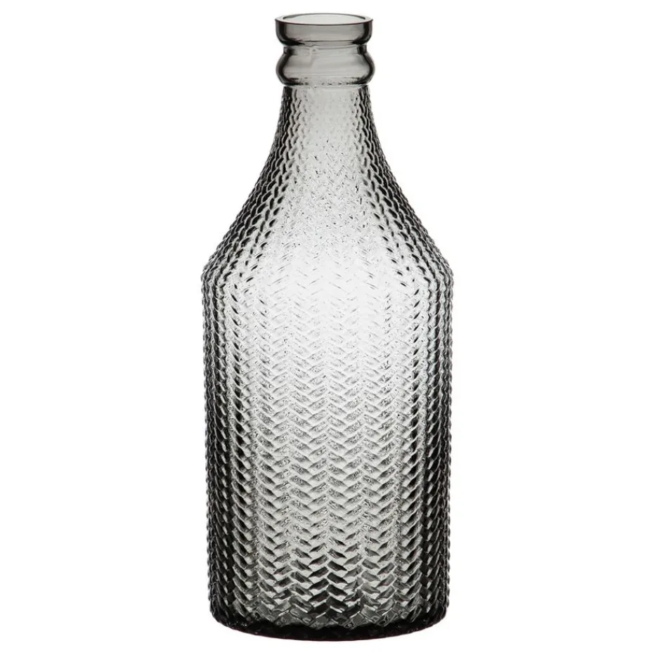 Bagy Vase en verre gris décoration^Banak Best