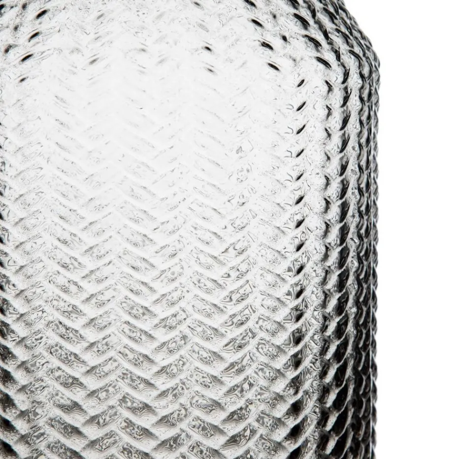 Bagy Vase en verre gris décoration^Banak Best