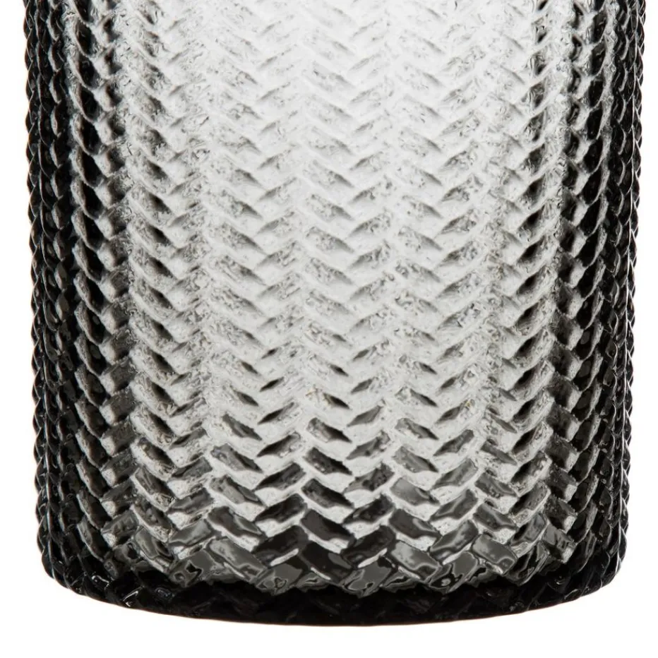Bagy Vase en verre gris décoration^Banak Best