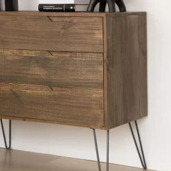 Baltic Commode en bois massif et métal^Banak Clearance