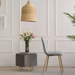 Basilea Chaise rembourrée gris^Banak Best