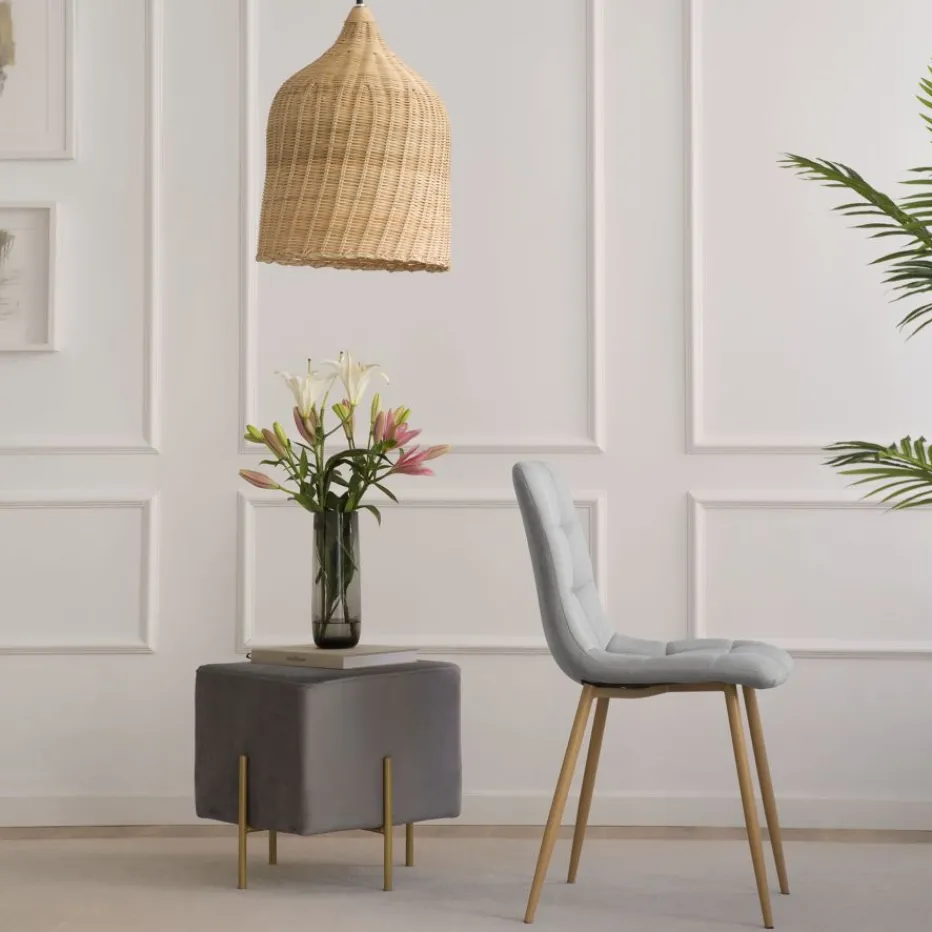 Basilea Chaise rembourrée gris^Banak Best