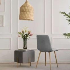 Basilea Chaise rembourrée gris^Banak Best