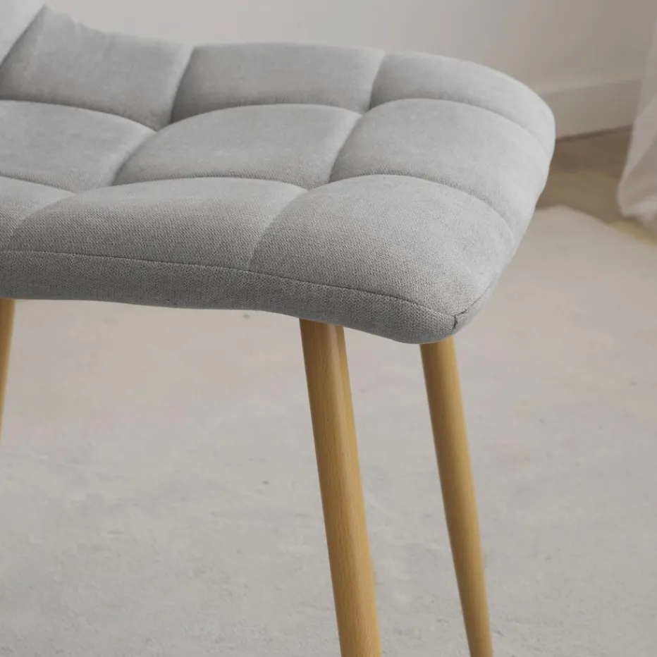 Basilea Chaise rembourrée gris^Banak Best