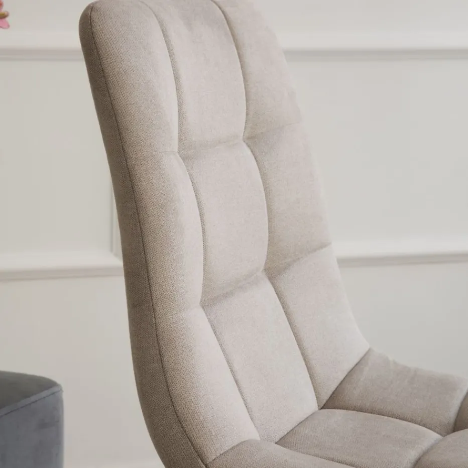 Basilea Chaise rembourrée beige^Banak Online