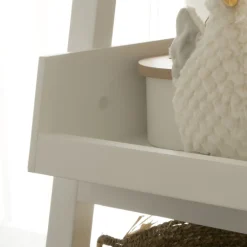 Bassay étagère échelle en bois laqué blanc^Banak Hot