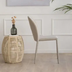 Beirut Chaise rembourrée beige^Banak Discount