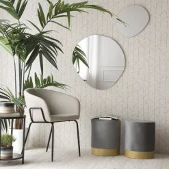 Bend Miroir mural en métal^Banak Clearance