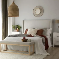 Berek Tête de lit rembourrée pour lit de 150^Banak Outlet