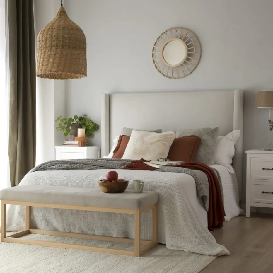 Berek Tête de lit rembourrée pour lit de 150^Banak Outlet