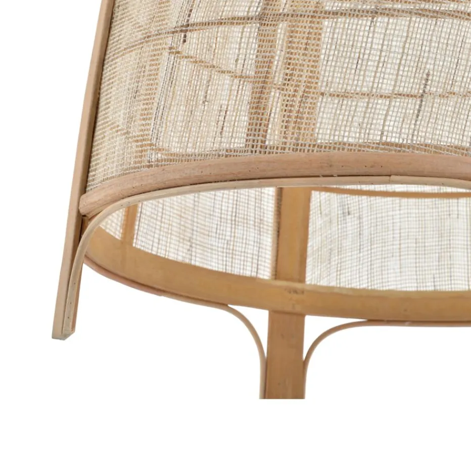 Bety Lustre en bambou lin naturel marron^Banak Discount