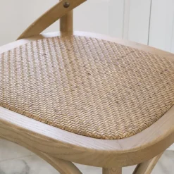 Bihar Chaise en bois massif d'orme couleur naturelle^Banak Online