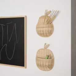 Birne Panier en forme de poire en rotin^Banak Best
