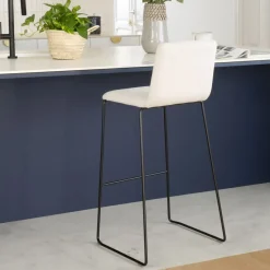 Blues Tabouret haut noir^Banak