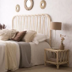 Bossley T&ecirc;te de lit en rotin naturel pour lit de 150 et 160^Banak