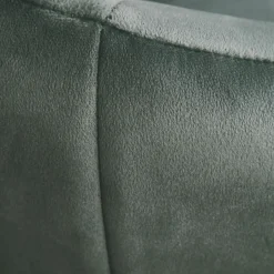 Chaise Nilsa en velours vert d'eau^Banak Online