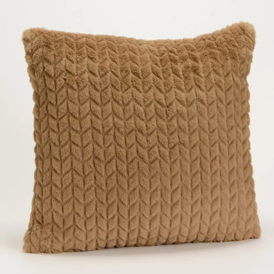 Chay Coussin chevron taupé^Banak Hot
