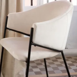 Coco Chaise velours beige^Banak Discount