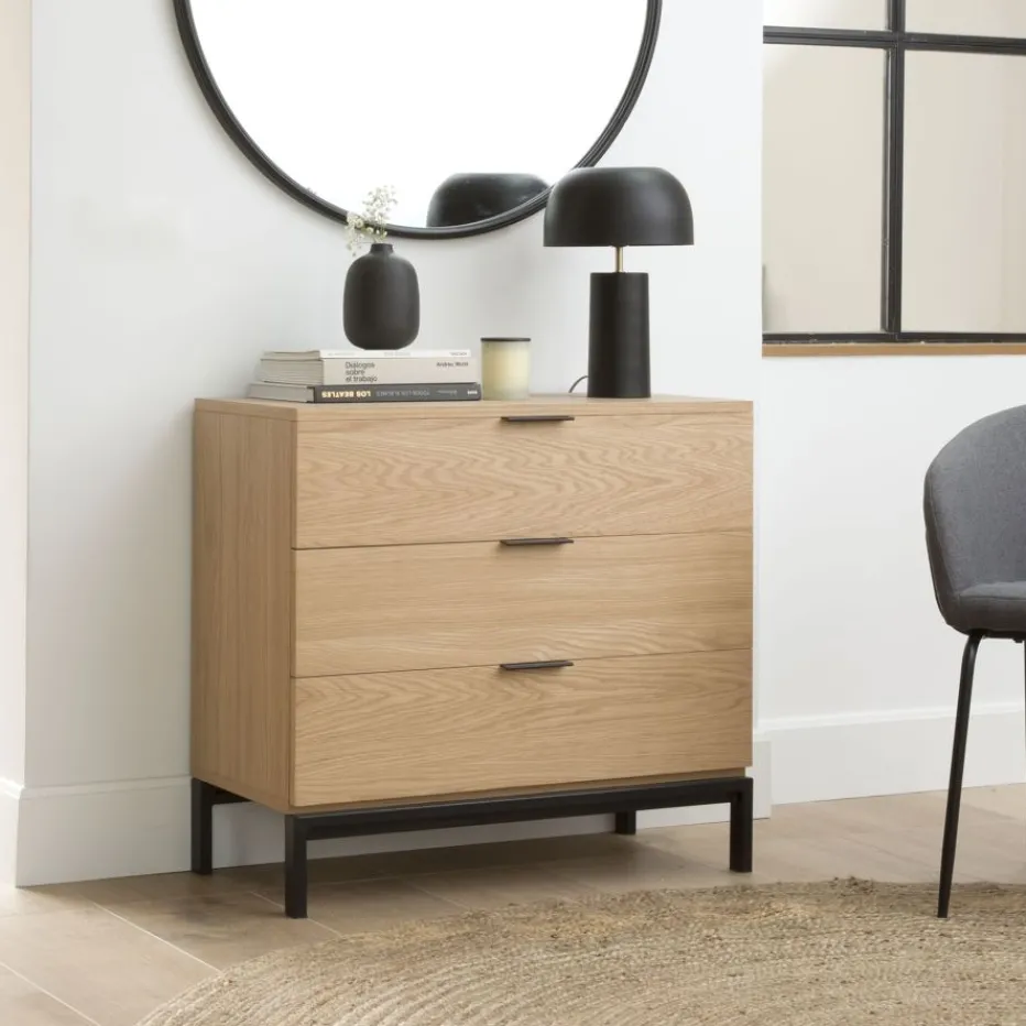 Coimbra Commode en bois et métal^Banak Discount