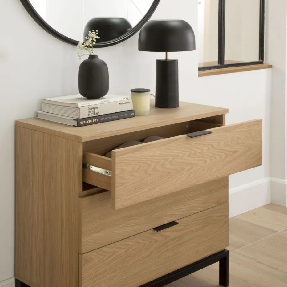Coimbra Commode en bois et métal^Banak Discount