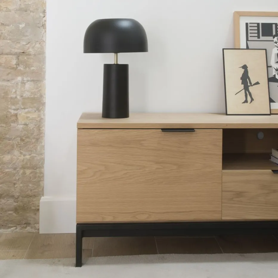 Coimbra Meuble tv en bois et métal^Banak New