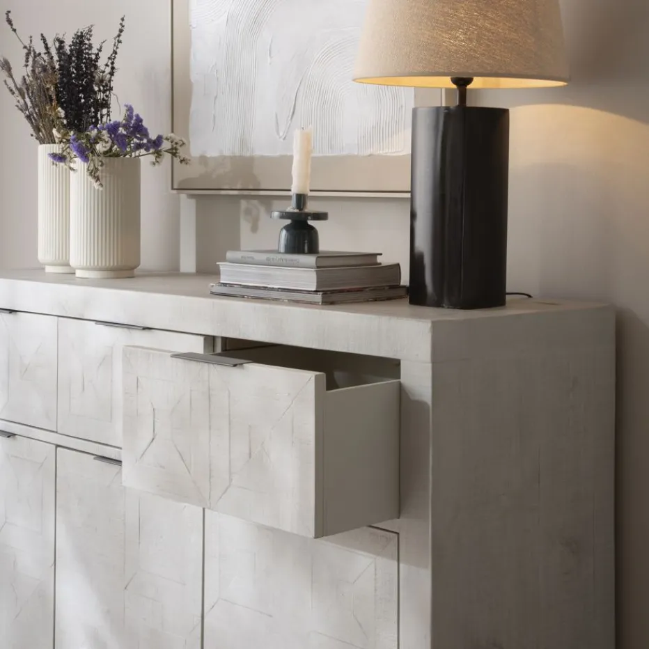 Cuzco Buffet en bois massif blanc wild^Banak New