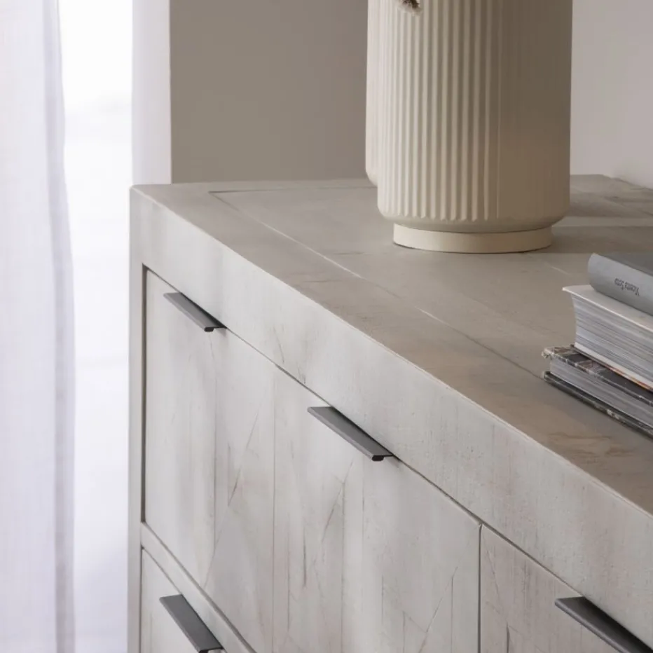 Cuzco Buffet en bois massif blanc wild^Banak New