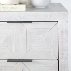 Cuzco Commode en bois massif blanc wild^Banak Sale