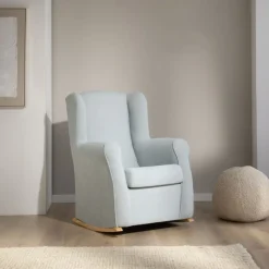 Danat Fauteuil à bascule bleu turquoise^Banak Discount