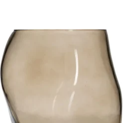 Defas Vase en verre taupe^Banak Clearance