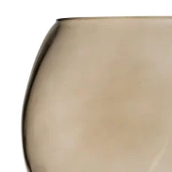 Defas Vase en verre taupe^Banak Clearance
