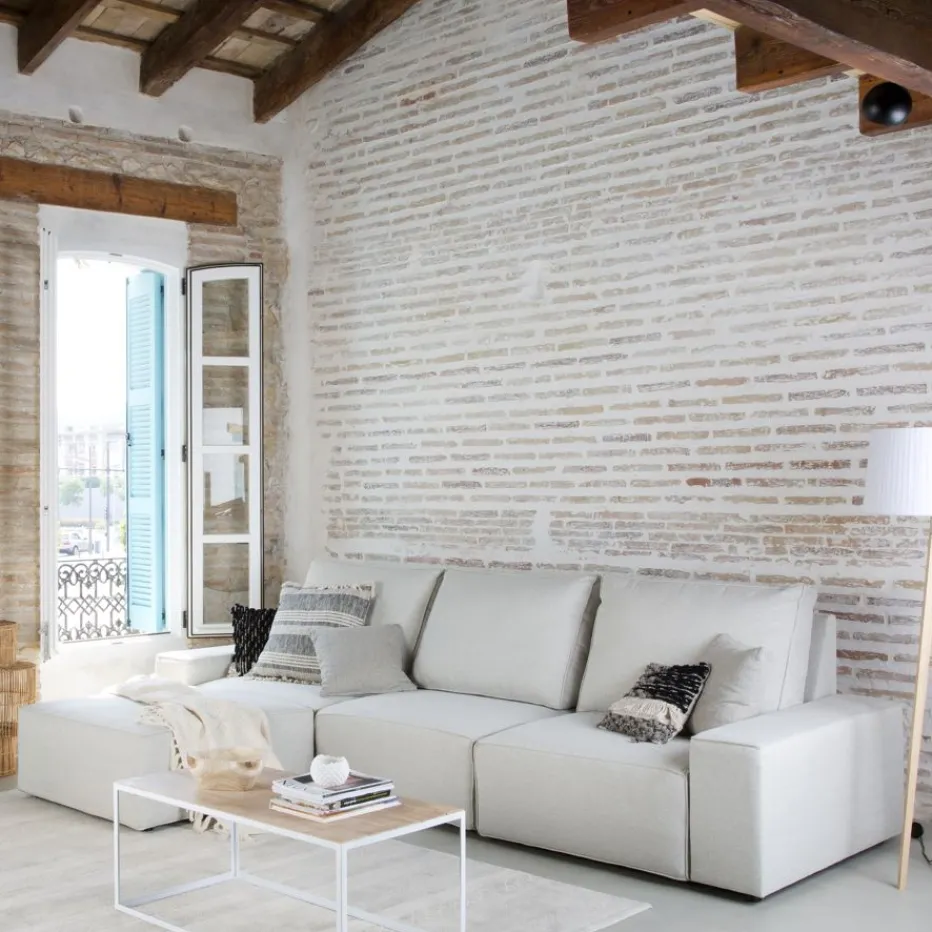 Delta Canapé modulaire avec pouf^Banak New