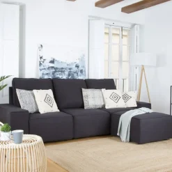 Delta Canapé modulaire avec pouf^Banak New