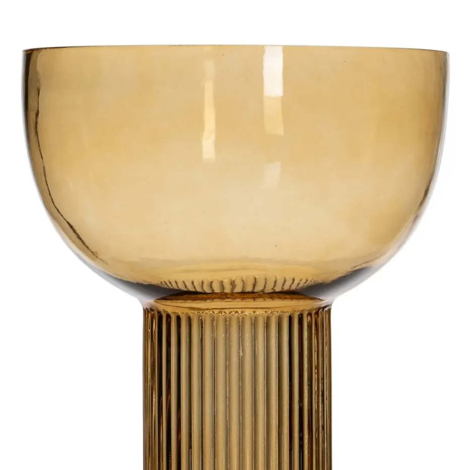Denas Vase en verre brun^Banak Clearance