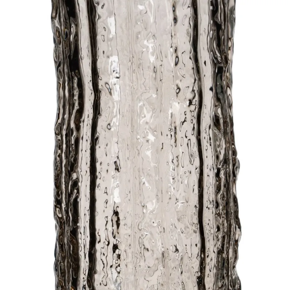 Deras Vase en verre gris^Banak New