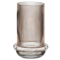 Detas Vase en verre brun^Banak New