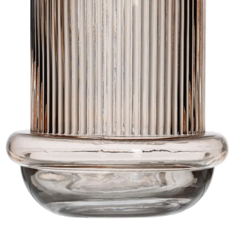 Detas Vase en verre brun^Banak New