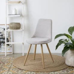Devon Chaise rembourrée beige^Banak