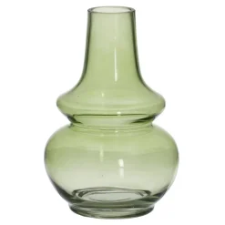 Difos Vase en verre vert^Banak Best