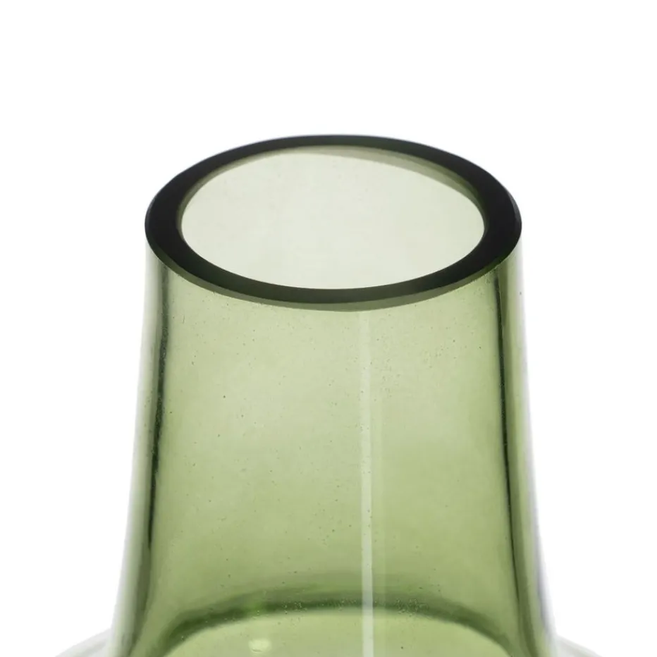 Difos Vase en verre vert^Banak Best