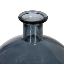 Dihos Vase en verre recyclé bleu^Banak Best