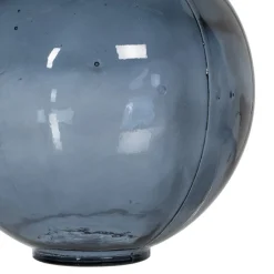 Dihos Vase en verre recyclé bleu^Banak Best