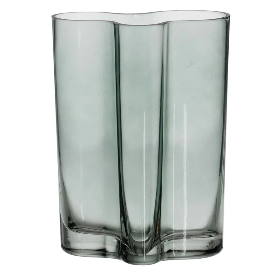 Dilos Vase en verre bleu^Banak Online